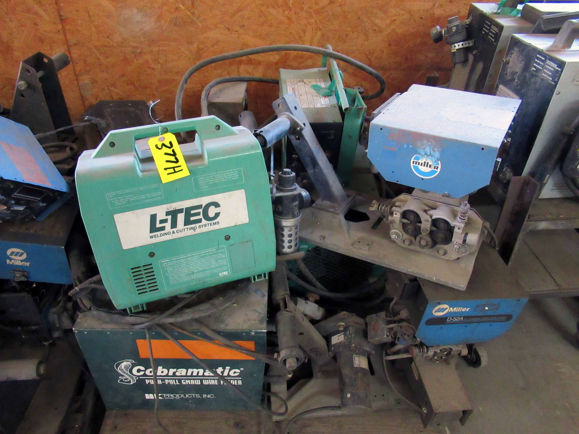 LOT OF WIRE FEEDERS (approx. 8) (on one pallet) (Located at: Precision Welding & Fabrication, 407