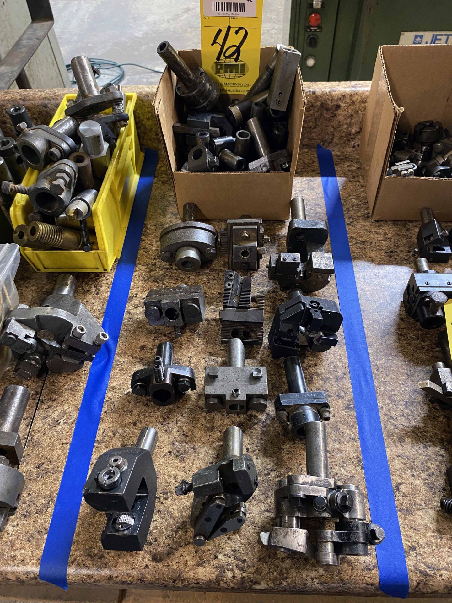 LOT OF TOOL HOLDERS (Located at: Star Machine Works, 150 Robin Dr., Livingston, TX 77351)