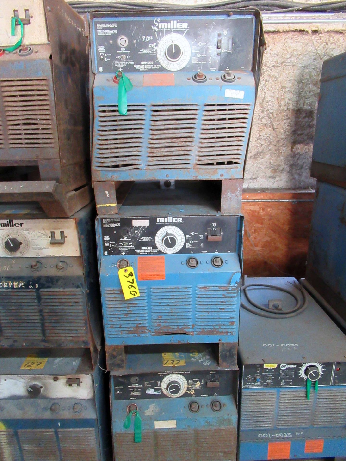 LOT OF WELDERS (3): (2) Miller SRH-333 & (1) Miller SRH-444 (Located at: Precision Welding &