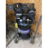 AIR COMPRESSOR, KOBALT, 1.6 running HP, 155 max. PSI, 30 gal. (Located at: Star Machine Works, 150