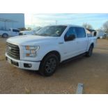 PICKUP TRUCK, FORD F-150 XLT CREW CAB, new 2016, 4’ bed w/ bed liner and toolbox, ODO: 223,660