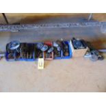 LOT OF GRINDING DISCS & WIRE WHEELS (under one table)