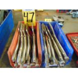 LOT OF WELDING CLAMPS (in two boxes)