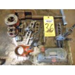 LOT OF PIPE CUTTER & FLARING TOOLS, assorted