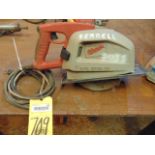 METAL CUTTING SAW, MILWAUKEE 8" (Located at: Gearn, 3375 US-60, Hereford, TX 79045)