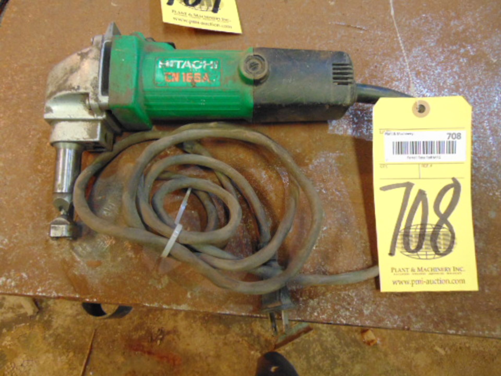 ELECTRIC HAND NIBBLER, HITACHI (Located at: Gearn, 3375 US-60, Hereford, TX 79045)