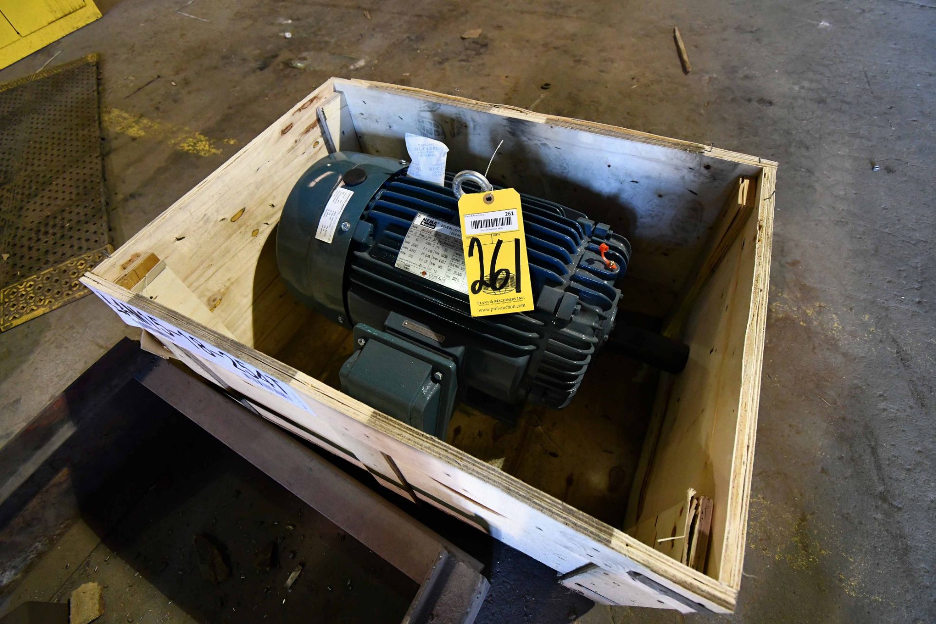 SEVERE DUTY MOTOR, NEMA, 5 HP (new)