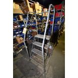 ROLLING SHOP LADDER, COTTERMAN 3'