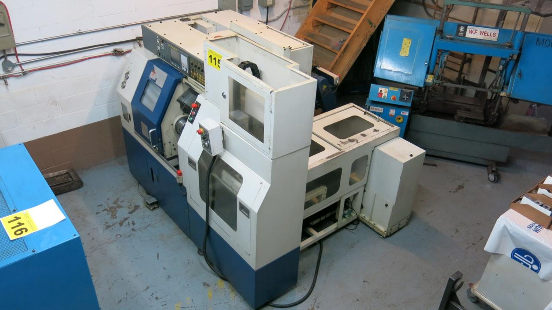 2012, TONGTAI MACHINE CO., HS-22, CNC PRECISION LATHE, 15 HP SPINDLE, 6000 RPM SPINDLE, 6" DIA 3 JAW - Image 2 of 9