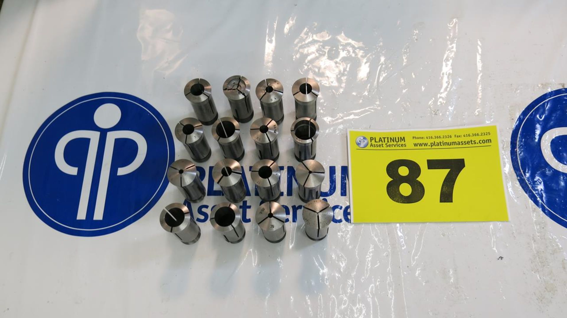 HARDINGE, 5C COLLET ASSORTED SIZES