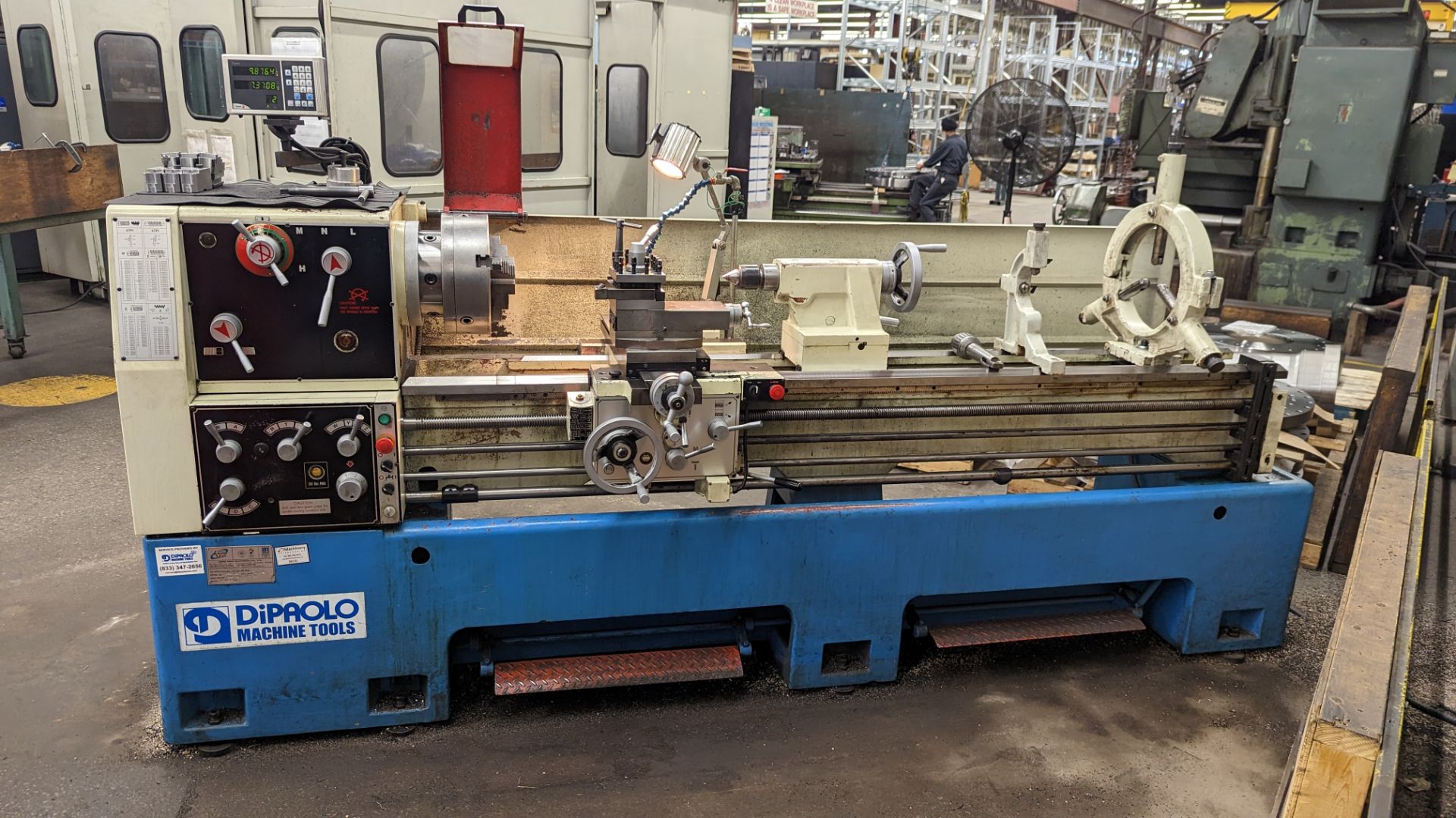 2013, DIPAOLO (ANNN YANG MACHINERY CO), DY-510G, X 2000, GAP BED, ENGINE LATHE, 20" SWING (31"IN