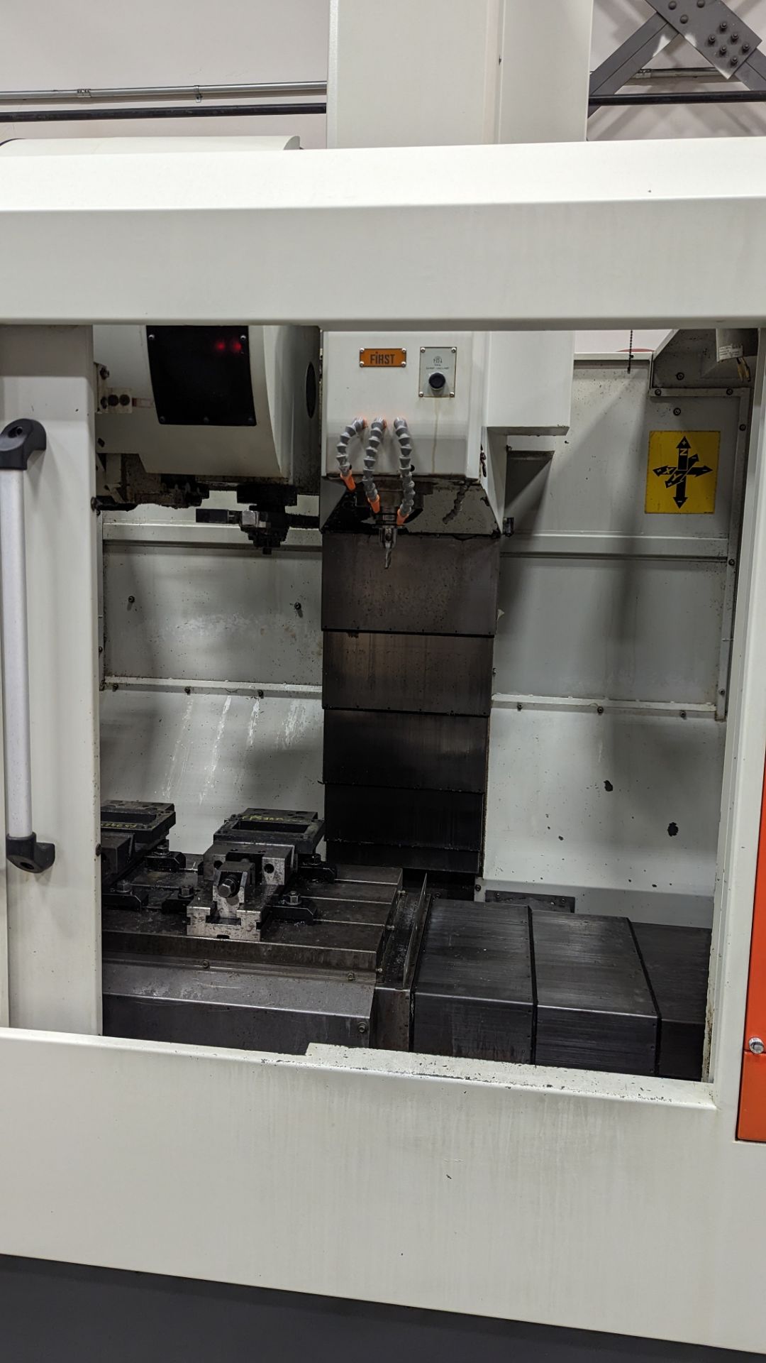 2012, FIRST, V700, CNC VERTICAL MACHINING CENTRE, 10,000 RPM, DIRECT DRIVE, BT40 SPINDLE, TRAVELS ( - Image 6 of 14