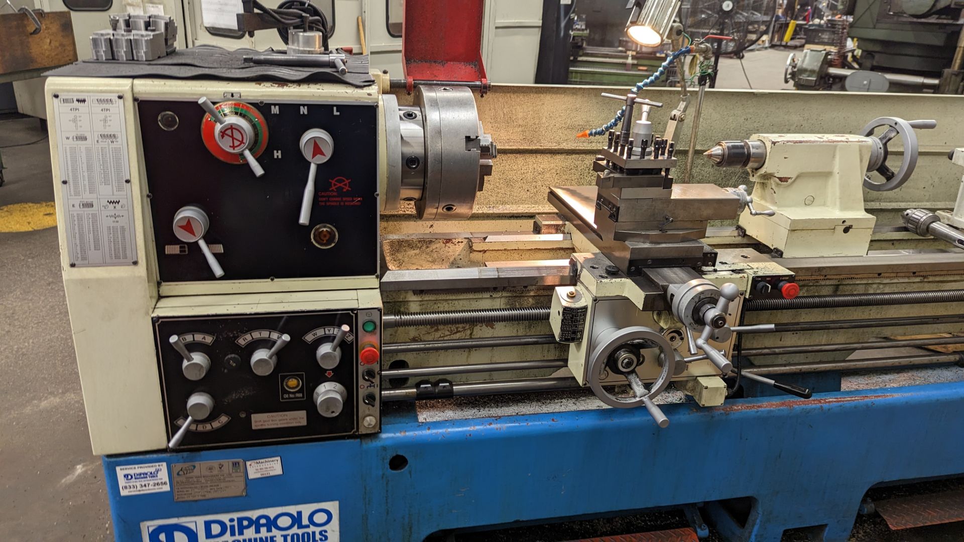 2013, DIPAOLO (ANNN YANG MACHINERY CO), DY-510G, X 2000, GAP BED, ENGINE LATHE, 20" SWING (31"IN - Image 10 of 12