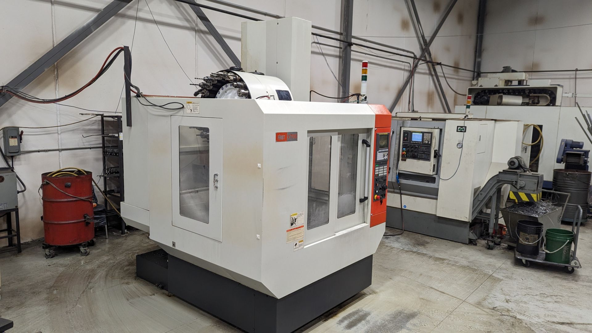 2012, FIRST, V700, CNC VERTICAL MACHINING CENTRE, 10,000 RPM, DIRECT DRIVE, BT40 SPINDLE, TRAVELS ( - Image 3 of 14