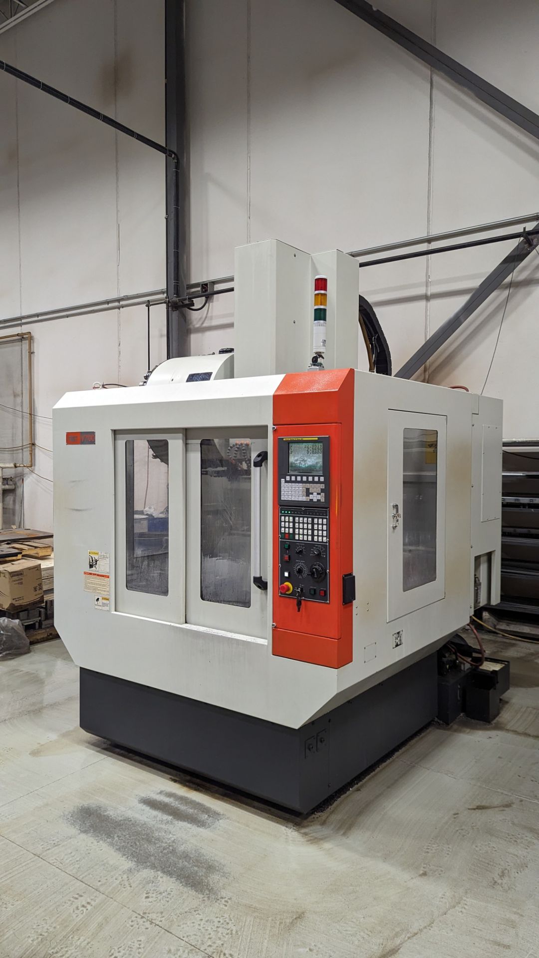 2012, FIRST, V700, CNC VERTICAL MACHINING CENTRE, 10,000 RPM, DIRECT DRIVE, BT40 SPINDLE, TRAVELS (