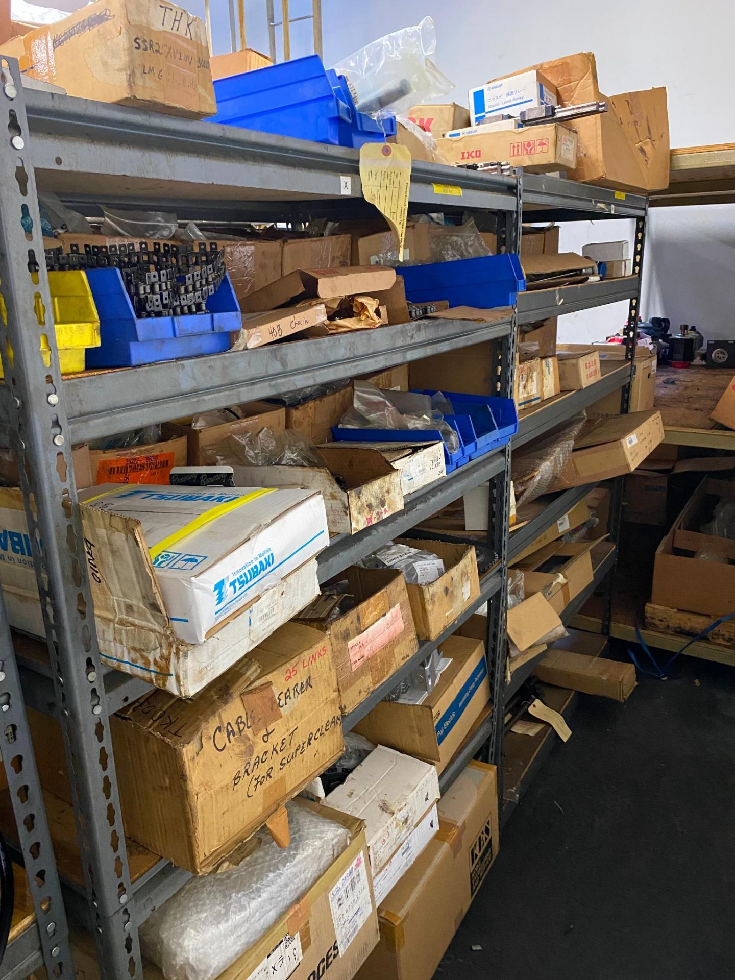 LOT OF SURPLUS INVENTORY: seal kits, assorted, etc., w/ (2) shelves - Image 4 of 6