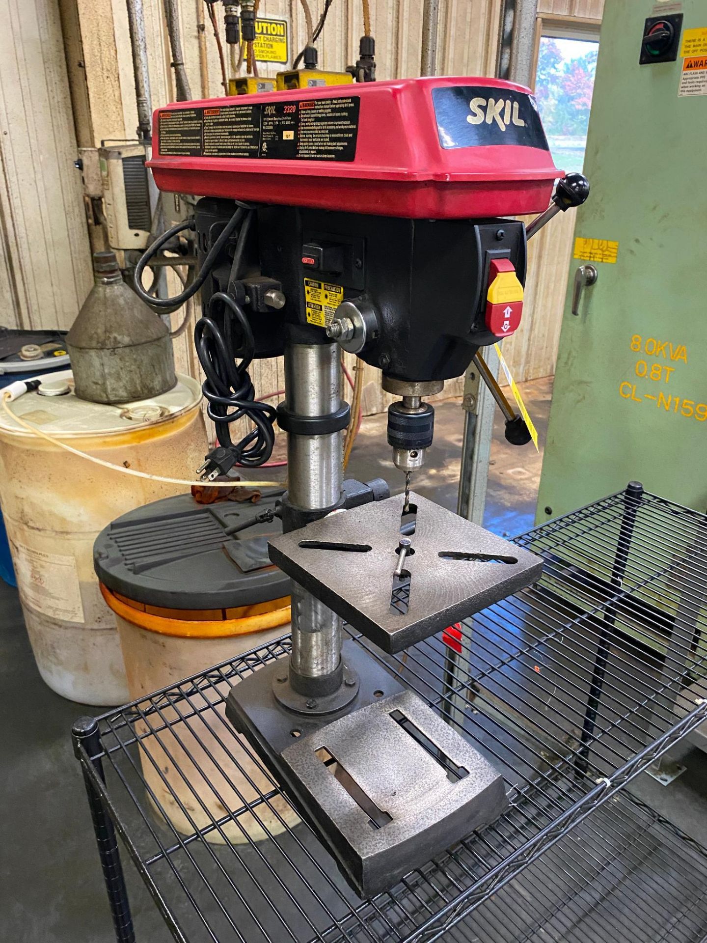 DRILL PRESS, SKIL, TABLE TOP, w/ rack - Image 2 of 2