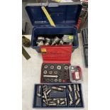 LOT CONSISTING OF: (1) hole saw kit & (1) hollow punch set, 5-40 mm