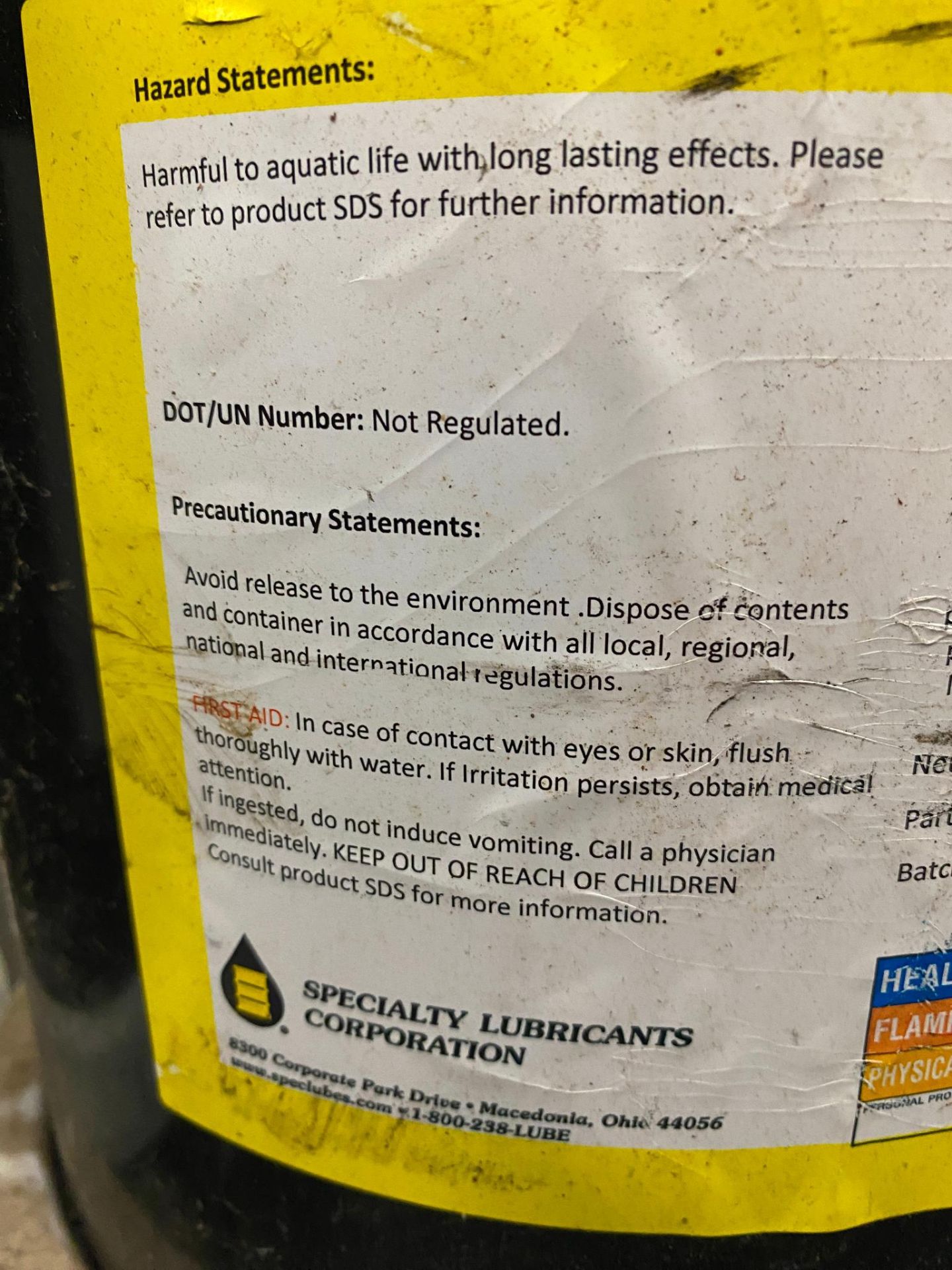 LOT OF POWER CHUCK LUBRICANT, (4) Chuck-eez 5-gal. pails - Image 3 of 3