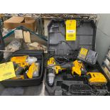 LOT CONSISTING OF: (1) Dewalt Mdl. DCF899H 1/2" cordless impact wrench & (1) Dewalt right angle