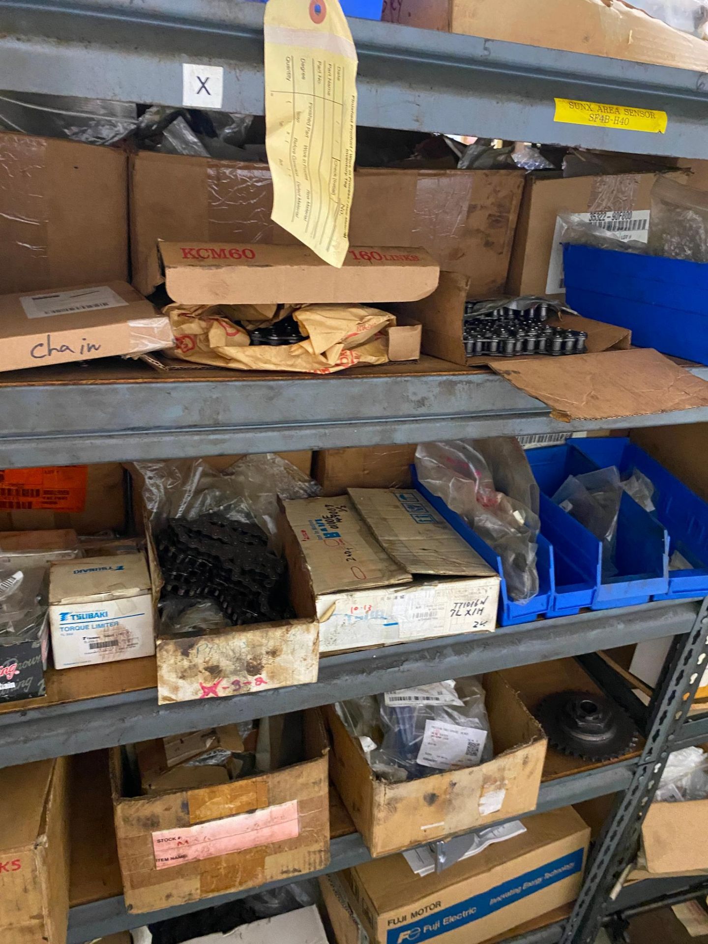 LOT OF SURPLUS INVENTORY: seal kits, assorted, etc., w/ (2) shelves - Image 5 of 6