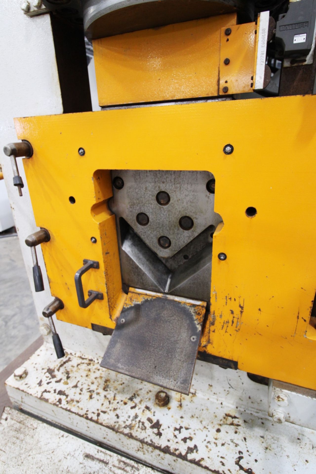 ANGLE PUNCH AND SHEAR LINE, FICEP A204-T, new 2009, 8" x 8" x 1", (2) Punch Per Leg, Max. Speed of A - Image 9 of 21