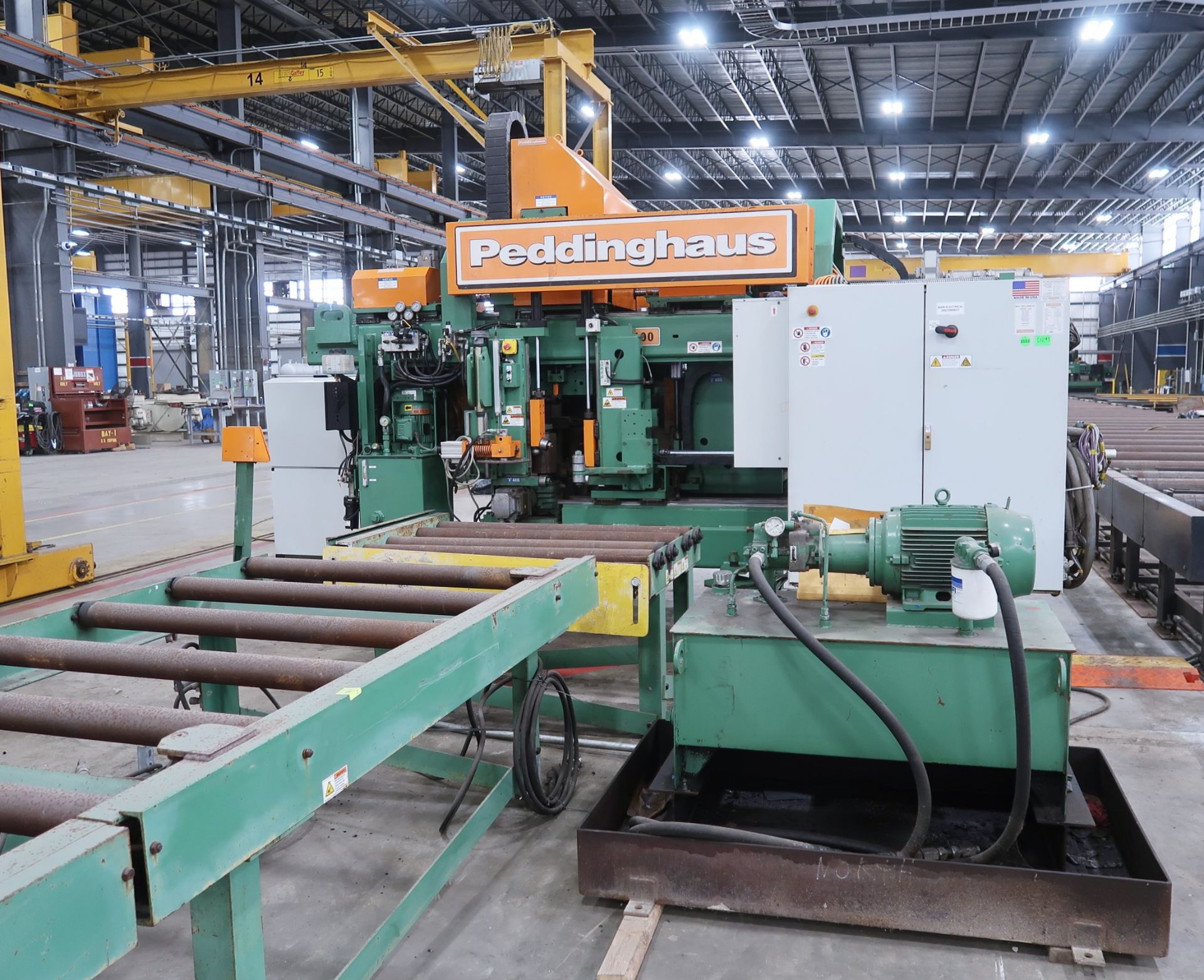 BEAM DRILL LINE, PEDDINGHAUS PCD-1100/3C-ATC ADVANTAGE 2, new 2011, (Only 6,425 Hours), Siemens CNC - Image 9 of 12