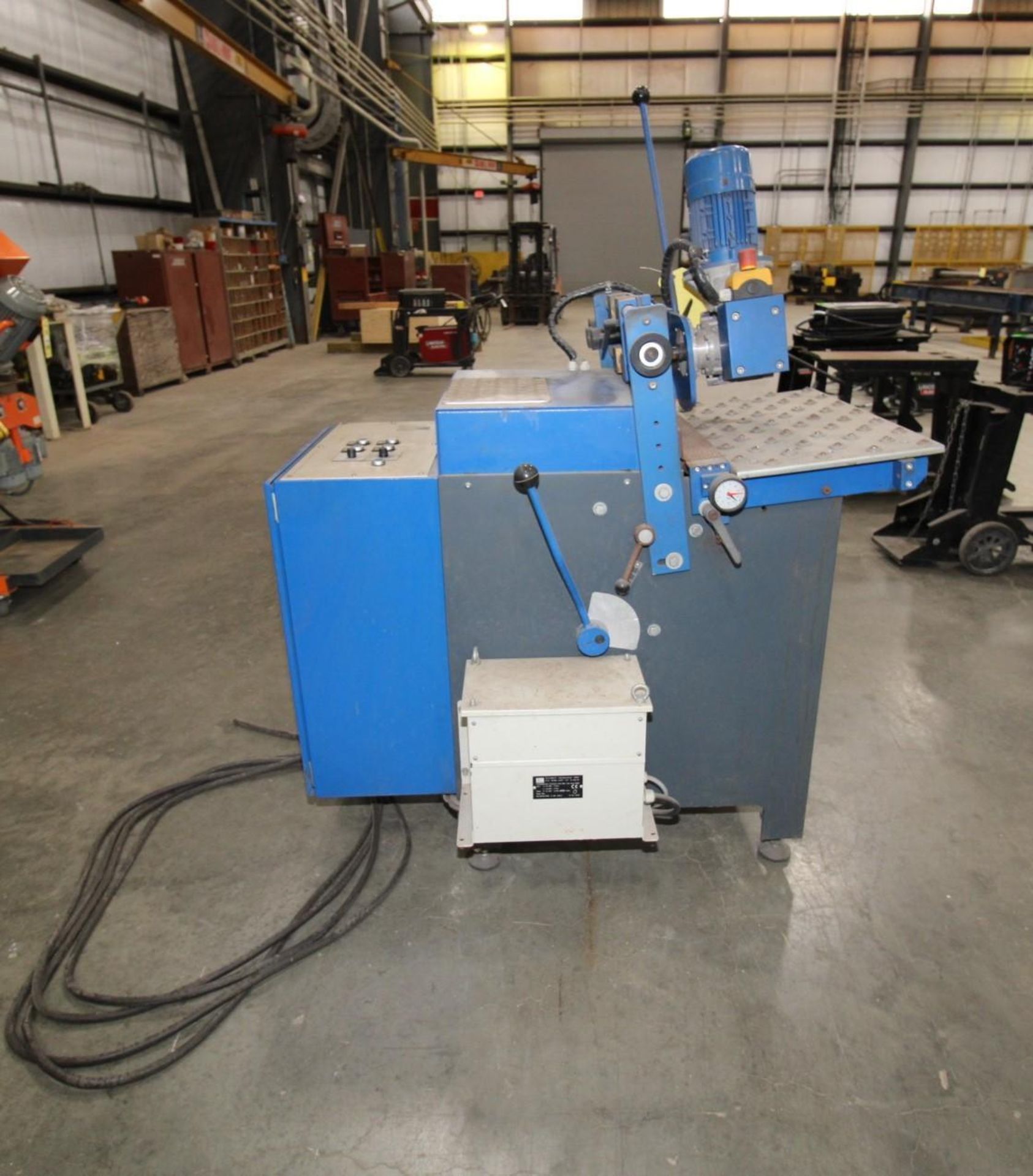 STATIONARY EDGE MILLING MACHINE, GERIMA MMB 400, new 2011, 20mm Max. Bevel Width, 100mm Max. Work Pi - Image 4 of 12