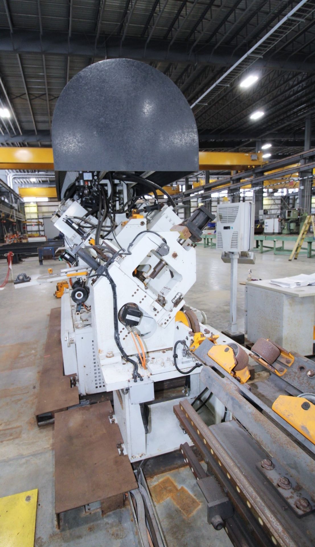 ANGLE PUNCH AND SHEAR LINE, FICEP A204-T, new 2009, 8" x 8" x 1", (2) Punch Per Leg, Max. Speed of A - Image 10 of 21