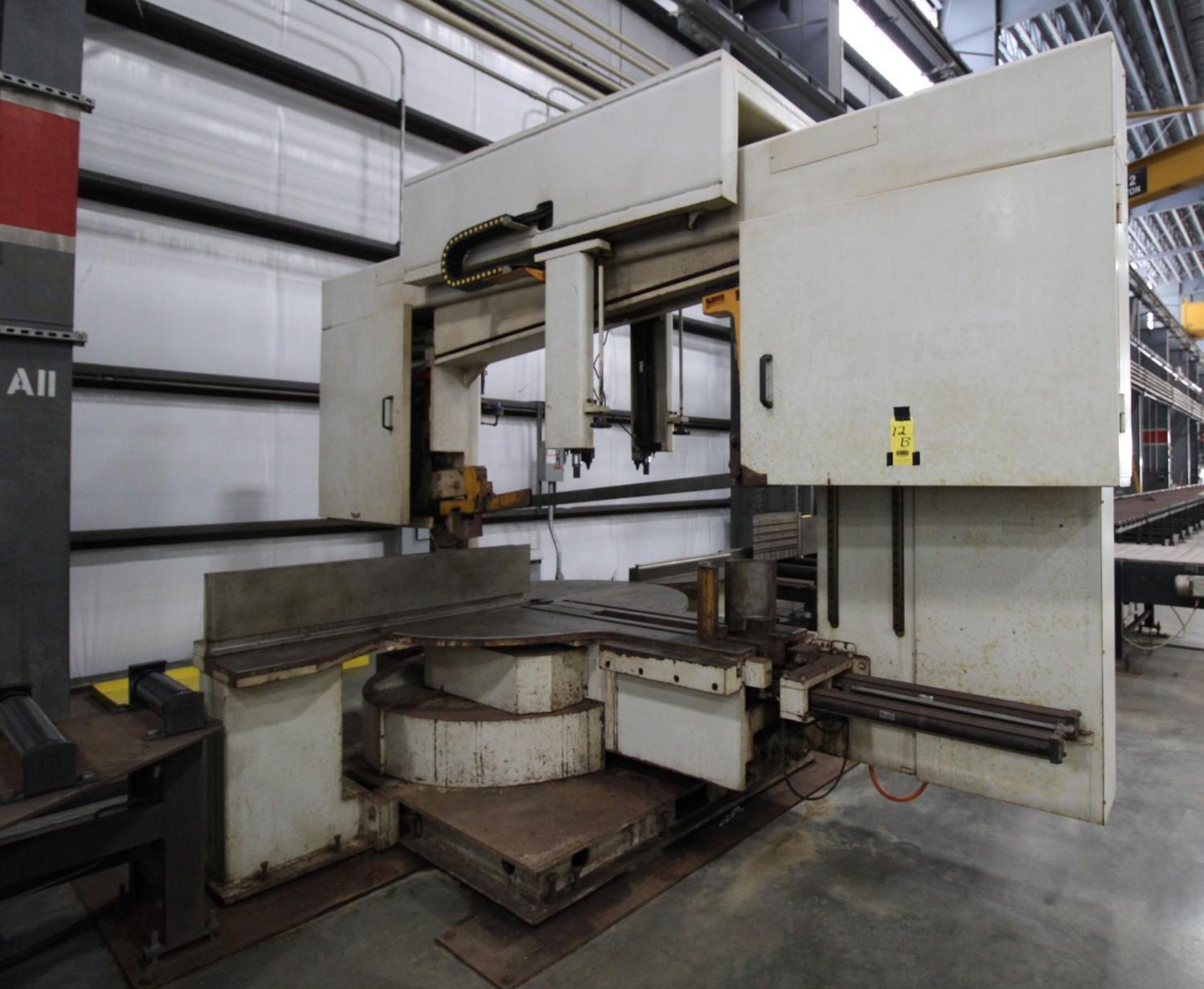 HORIZONTAL BAND SAW WITH MITERING OPTION, FICEP K100, new 2009, 40” x 17.7” @ 90 Deg., 24.4 x 15.9”