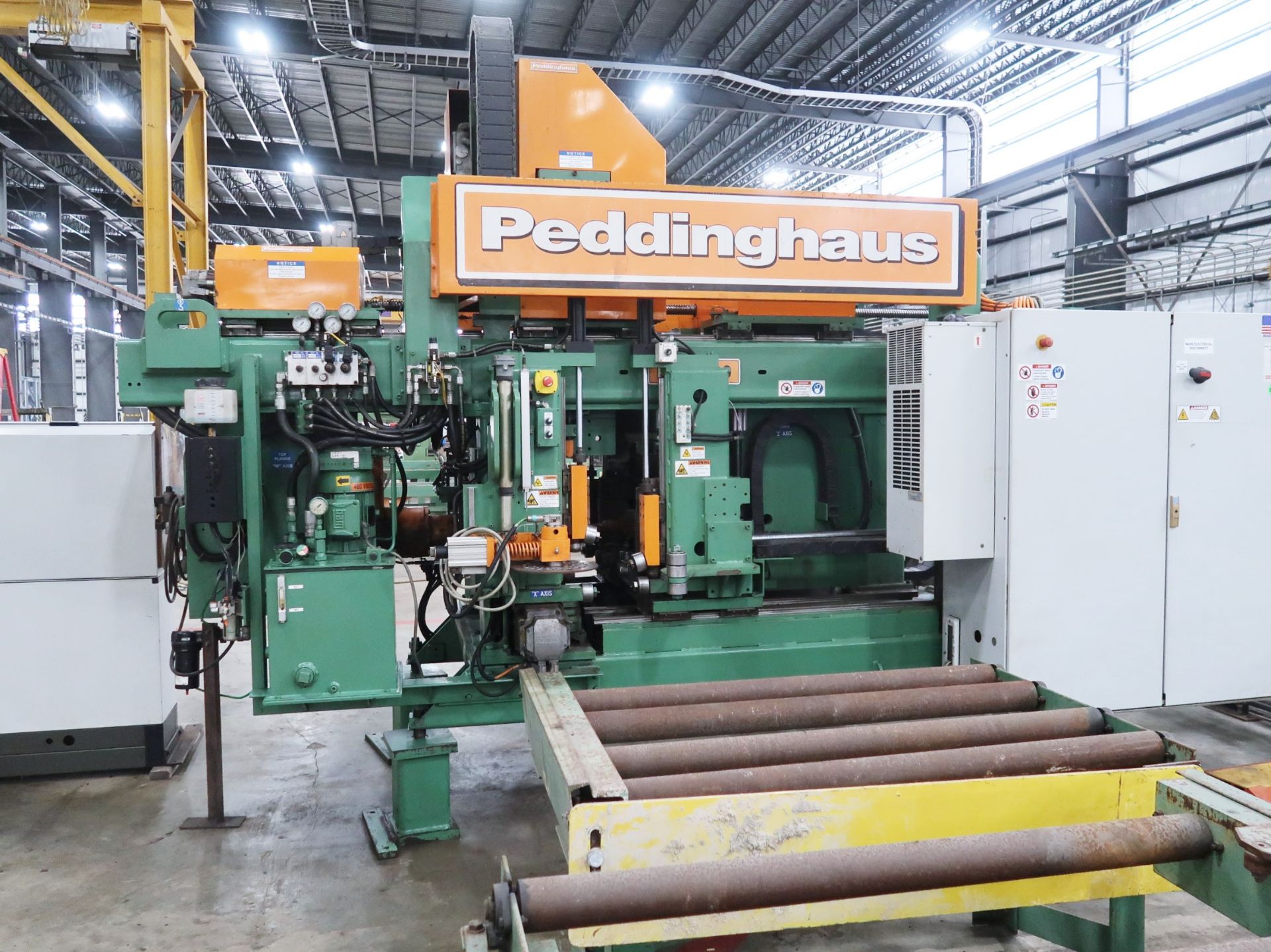 BEAM DRILL LINE, PEDDINGHAUS PCD-1100/3C-ATC ADVANTAGE 2, new 2011, (Only 6,425 Hours), Siemens CNC - Image 6 of 12