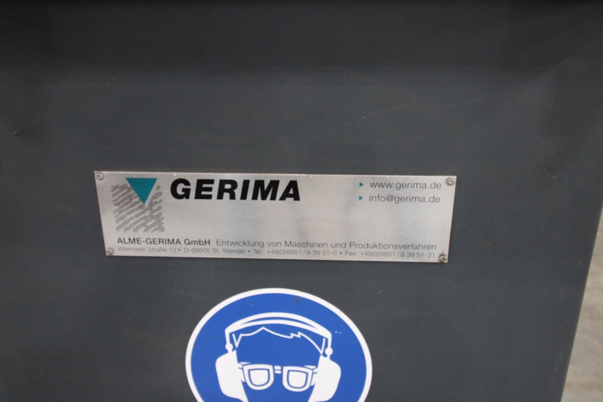 STATIONARY EDGE MILLING MACHINE, GERIMA MMB 400, new 2011, 20mm Max. Bevel Width, 100mm Max. Work Pi - Image 6 of 12