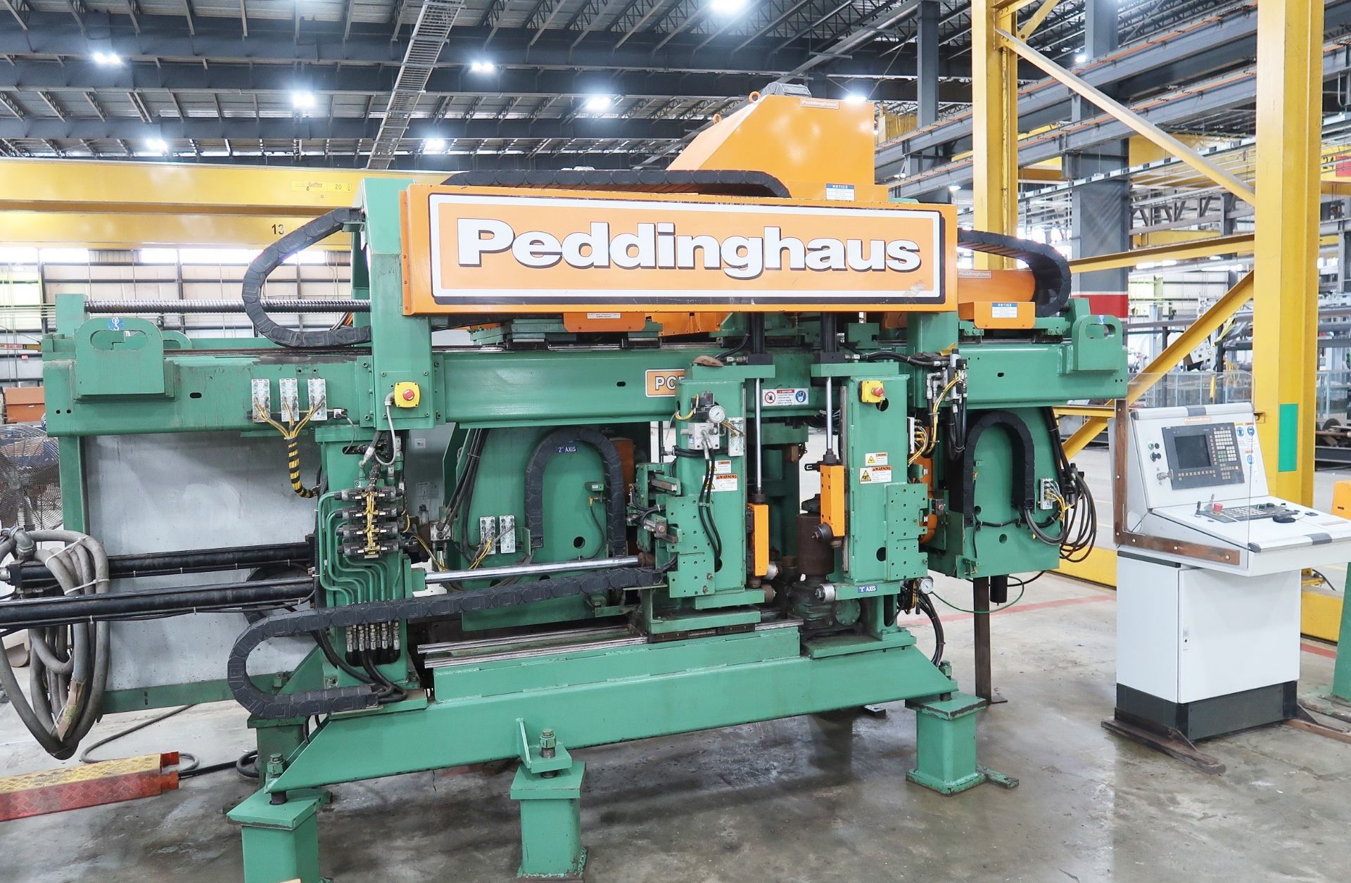 BEAM DRILL LINE, PEDDINGHAUS PCD-1100/3C-ATC ADVANTAGE 2, new 2011, (Only 6,425 Hours), Siemens CNC - Image 2 of 12