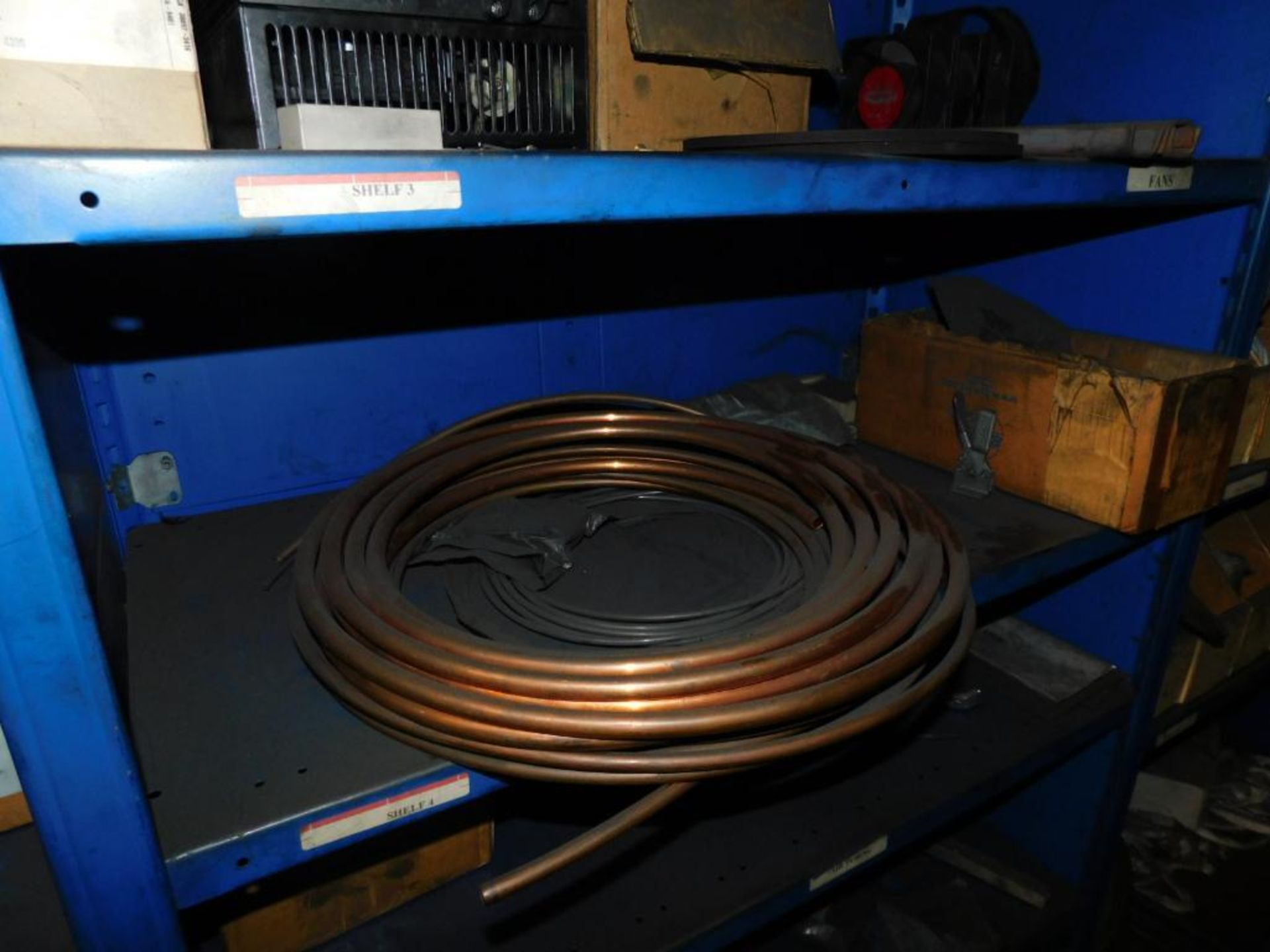 LOT: Contents of Upstairs Parts Department: Large Quantity Machine Parts, Electronics, Hardware, Bui - Image 19 of 33