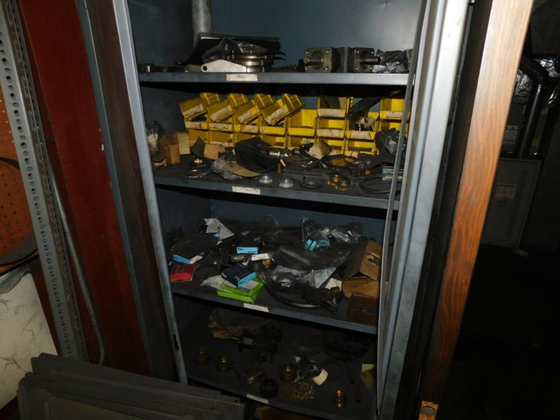 LOT: Contents of Upstairs Parts Department: Large Quantity Machine Parts, Electronics, Hardware, Bui - Image 15 of 33