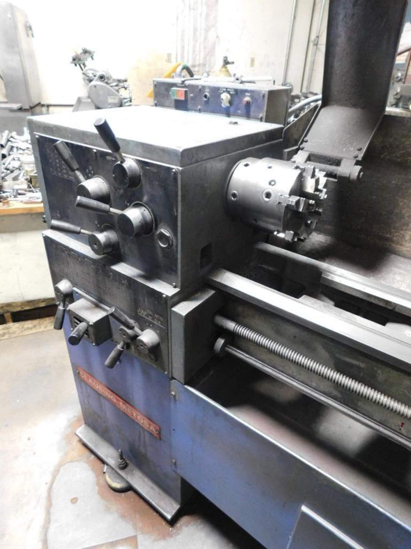 Clausing-Metosa Lathe Model C1440S, 14" x 40", 6" 6-Jaw Chuck, 1.5" Bore, Tailstock, Pathfinder DRO, - Image 3 of 9