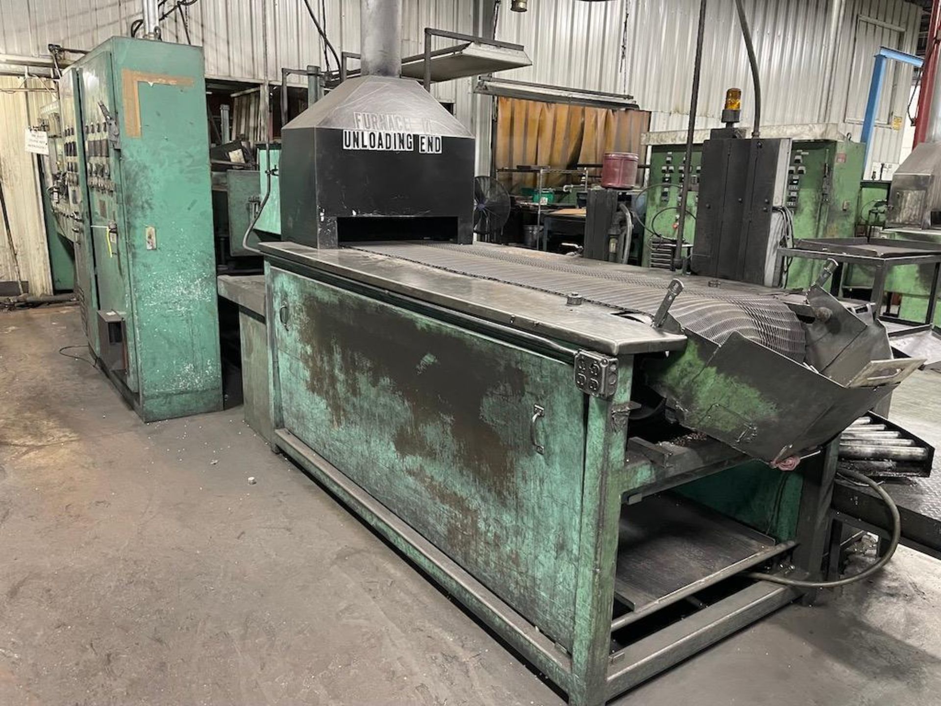 Abbott Electric Belt Sintering Furnace, Model 7ZSCR-24-192 PH3-192 HH4-2400, 24" Belt, 5.5" Over Bel