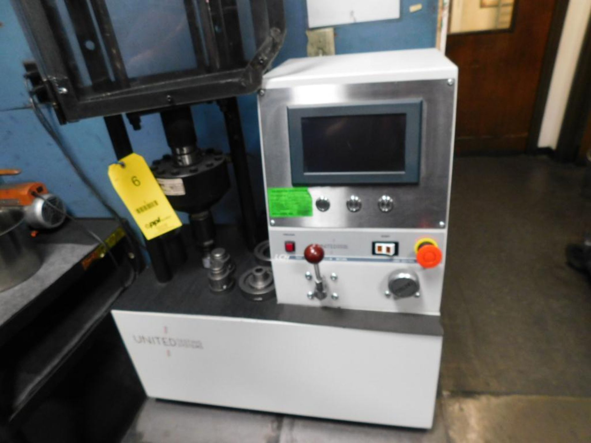 United Testing Systems Speedy Tensile Tester Model LCH-150 KN, Digital Controls, S/N 1220413 w/Acces - Image 3 of 14