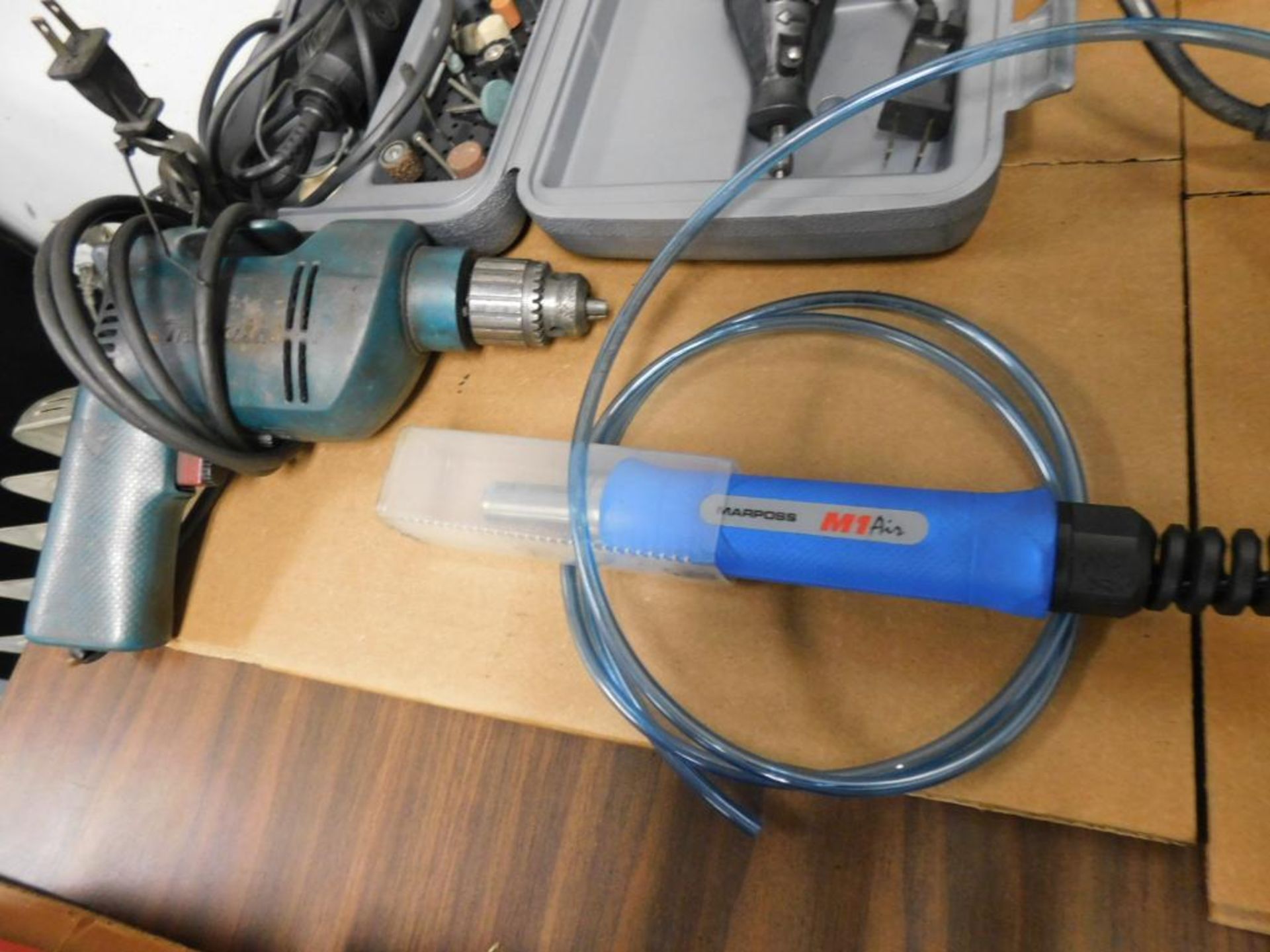 LOT: Drill Doctor, Drill, Dremel's, Marposs Mi Air Tool - Image 3 of 4