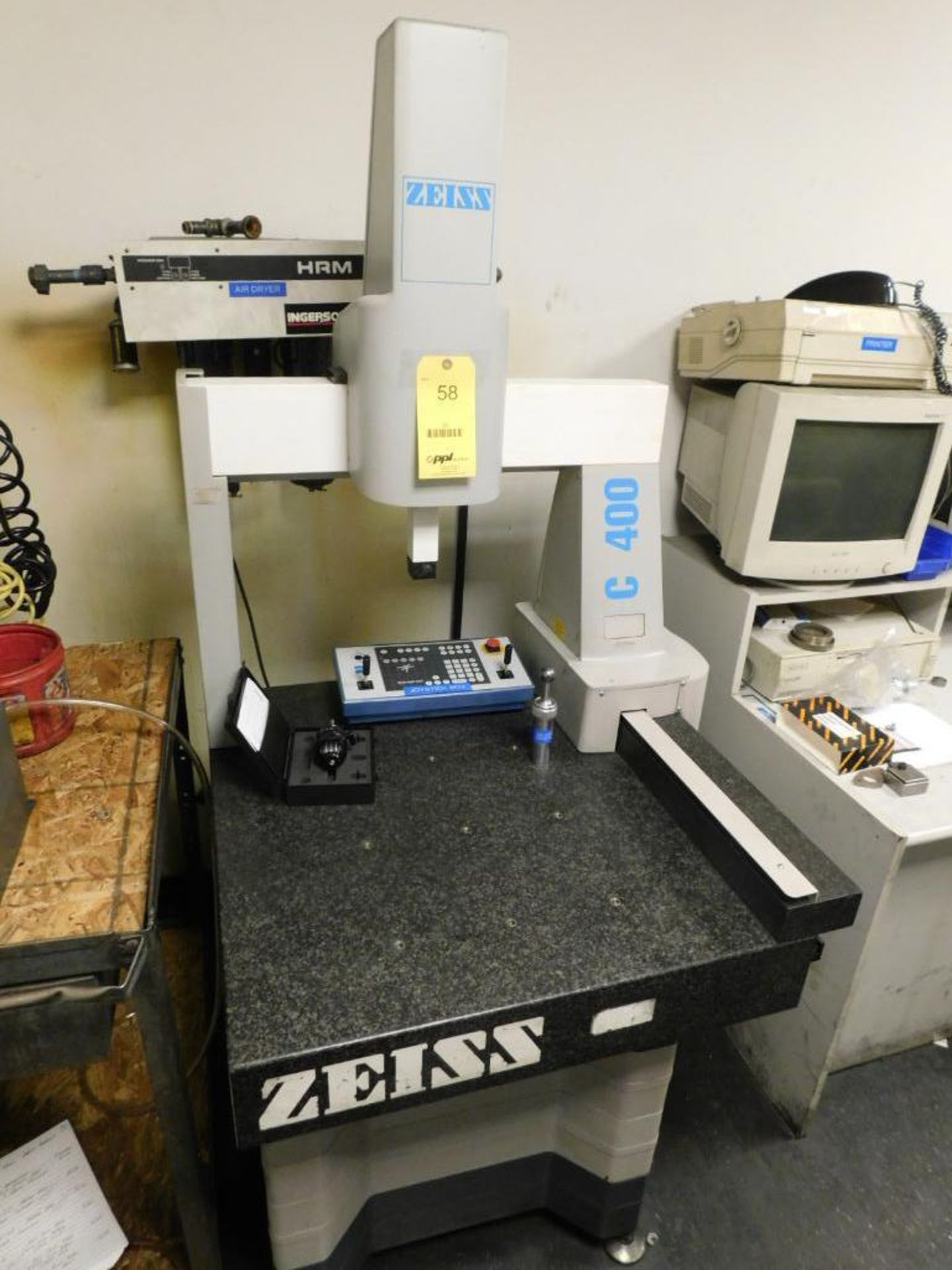 Zeiss Model C400, DCC, 1518-12, CMM Renishaw MIP Probe, 21" x 32" Table, S/N CMM941102434