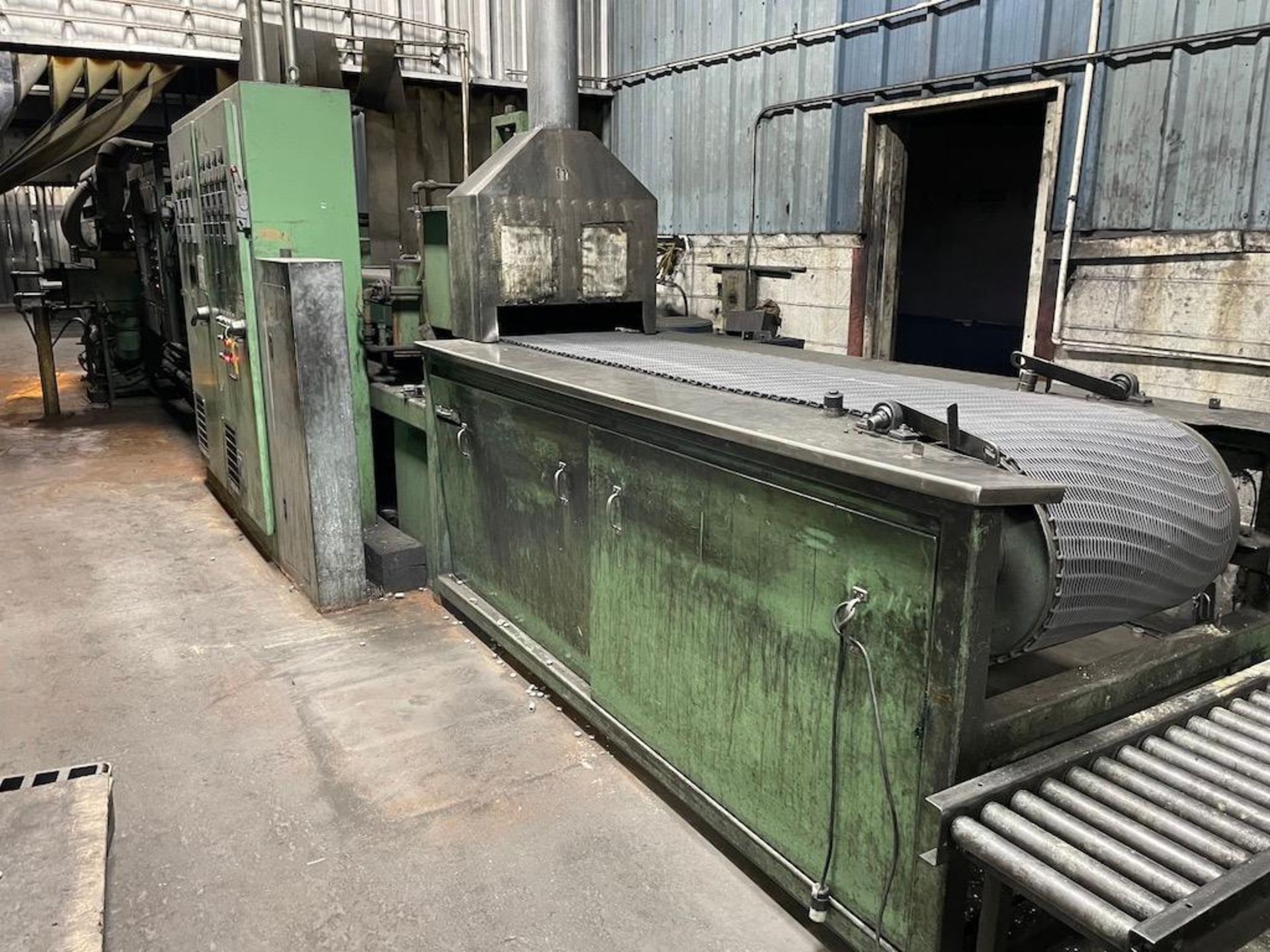 Abbott Electric Belt Sintering Furnace, Model 7ZSCR-24-192PH3-240HH4-VC-2150, 24" Belt, 192" Hot Zon