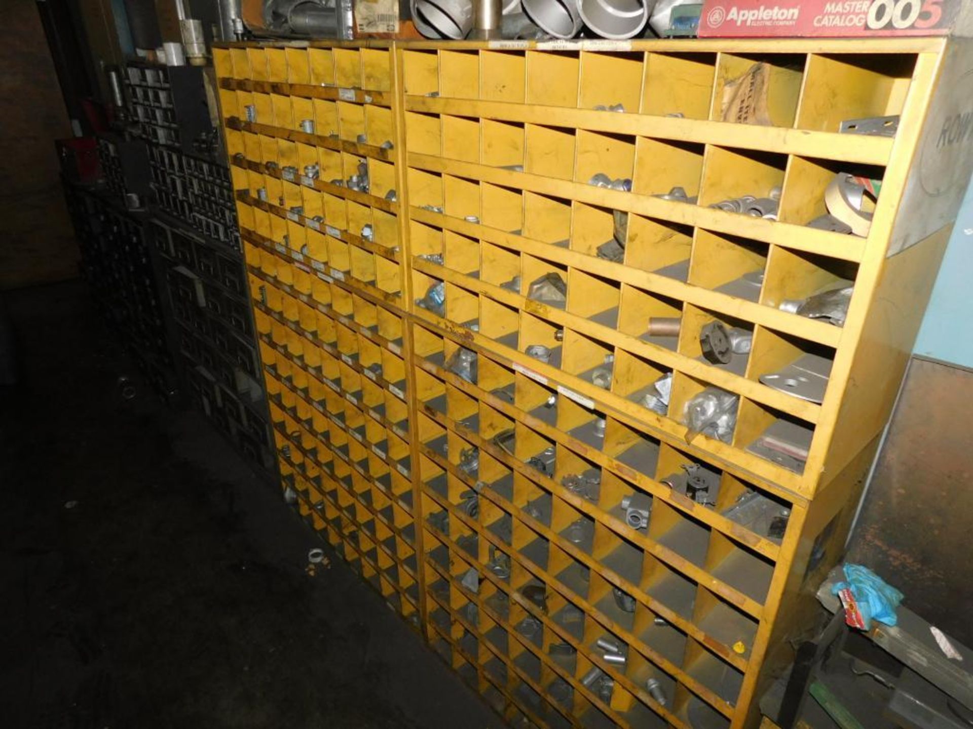 LOT: Contents of Upstairs Parts Department: Large Quantity Machine Parts, Electronics, Hardware, Bui - Image 9 of 33