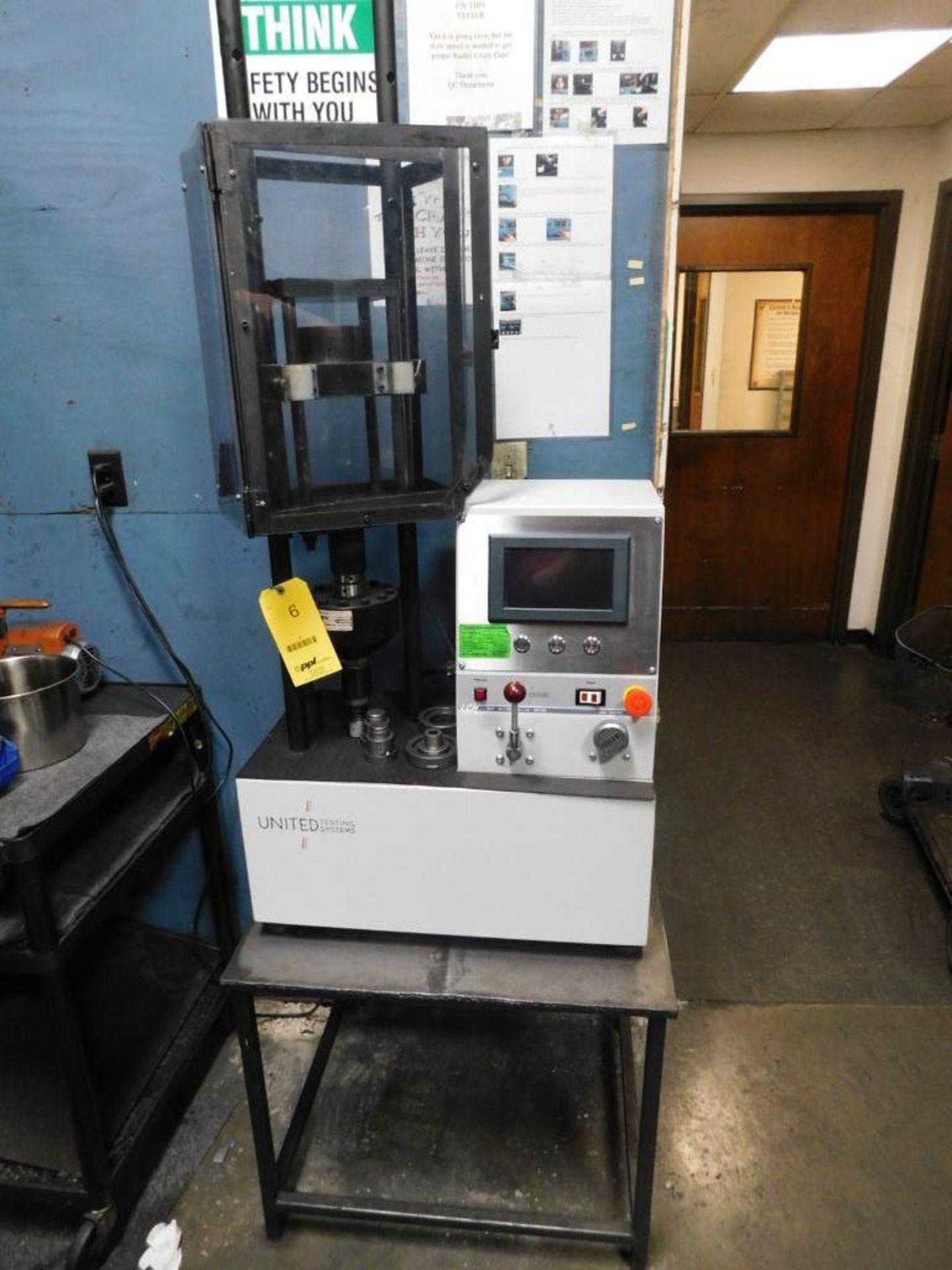 United Testing Systems Speedy Tensile Tester Model LCH-150 KN, Digital Controls, S/N 1220413 w/Acces - Image 2 of 14