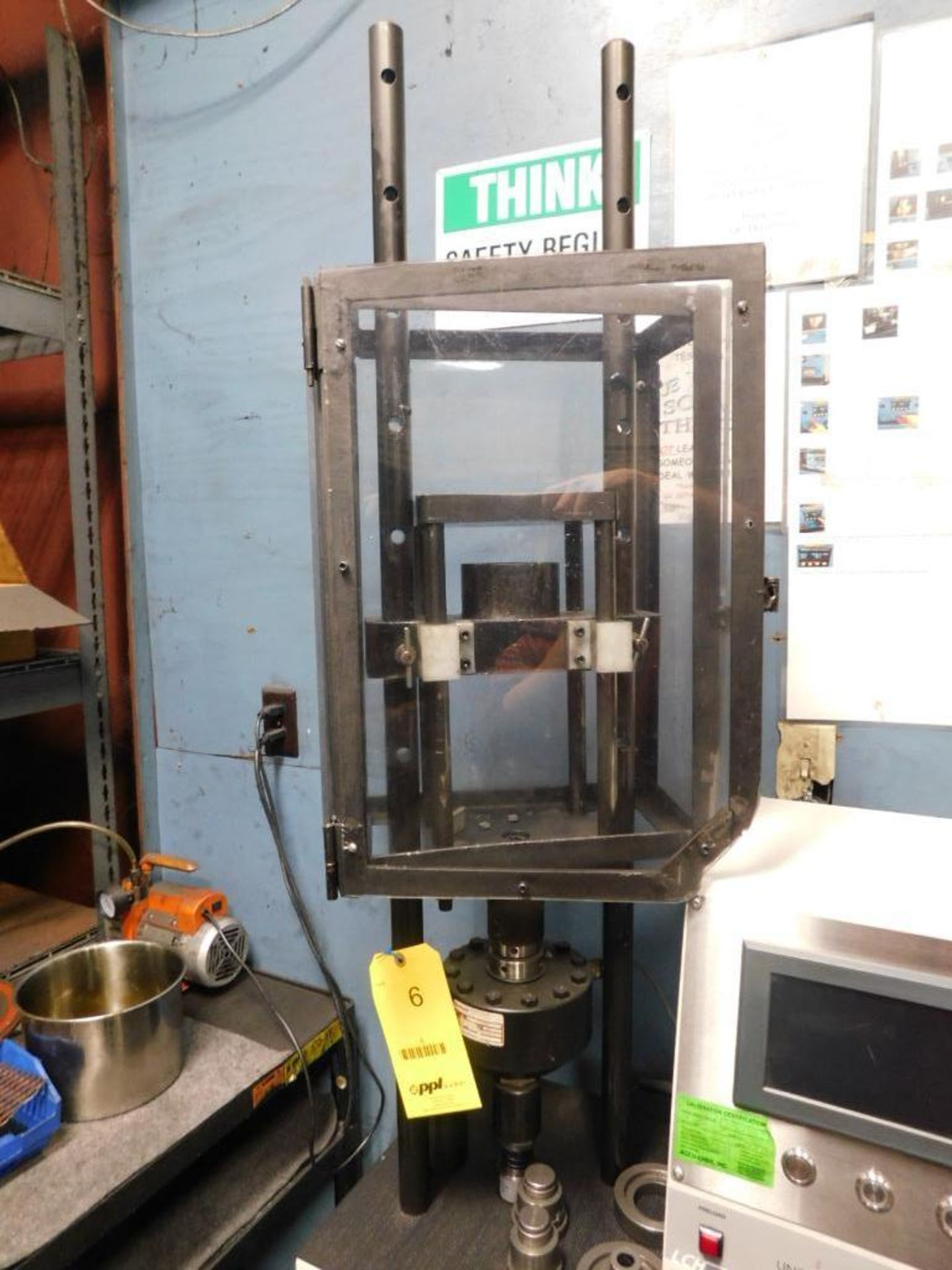United Testing Systems Speedy Tensile Tester Model LCH-150 KN, Digital Controls, S/N 1220413 w/Acces - Image 5 of 14
