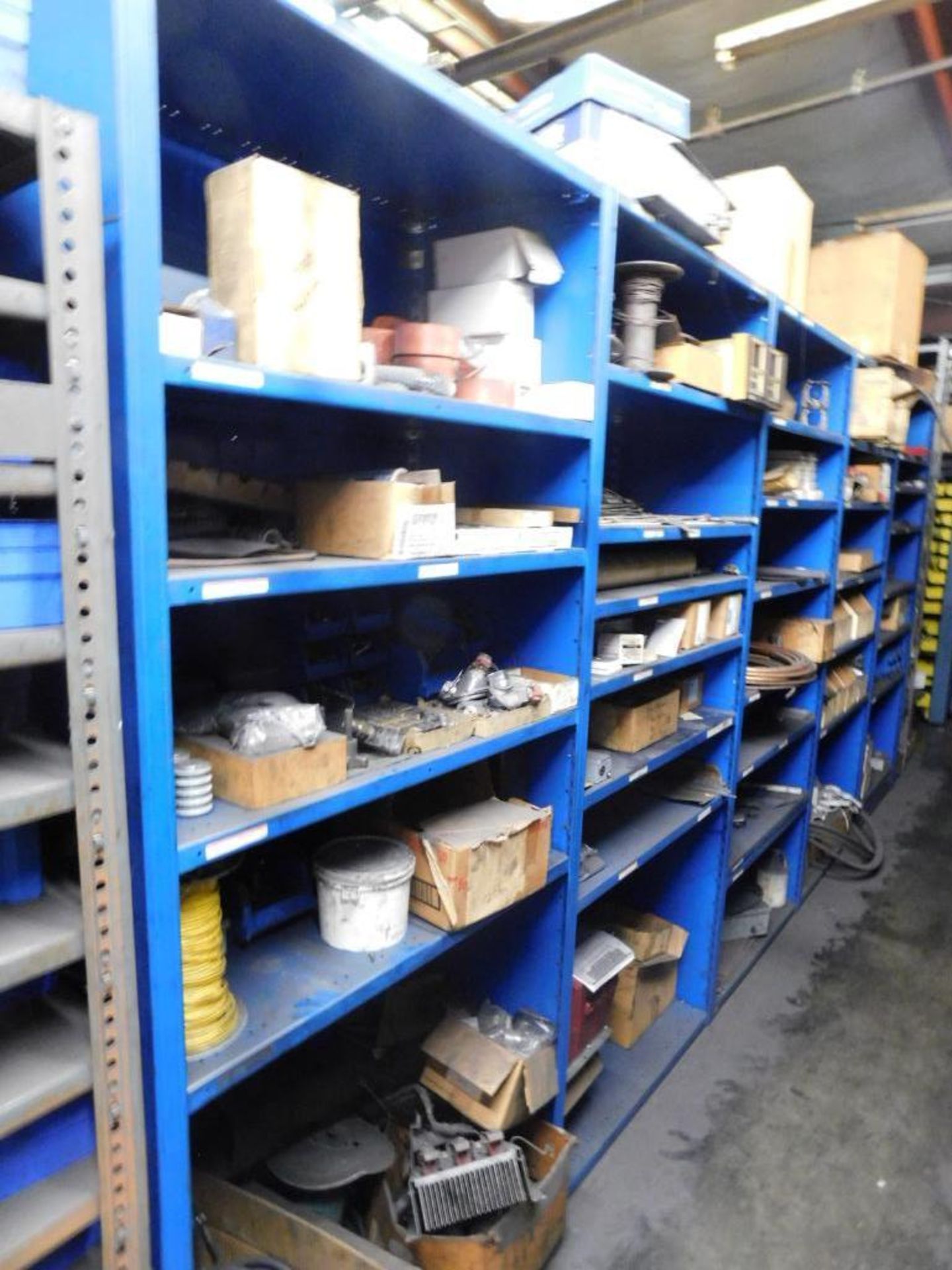 LOT: Contents of Upstairs Parts Department: Large Quantity Machine Parts, Electronics, Hardware, Bui - Image 18 of 33