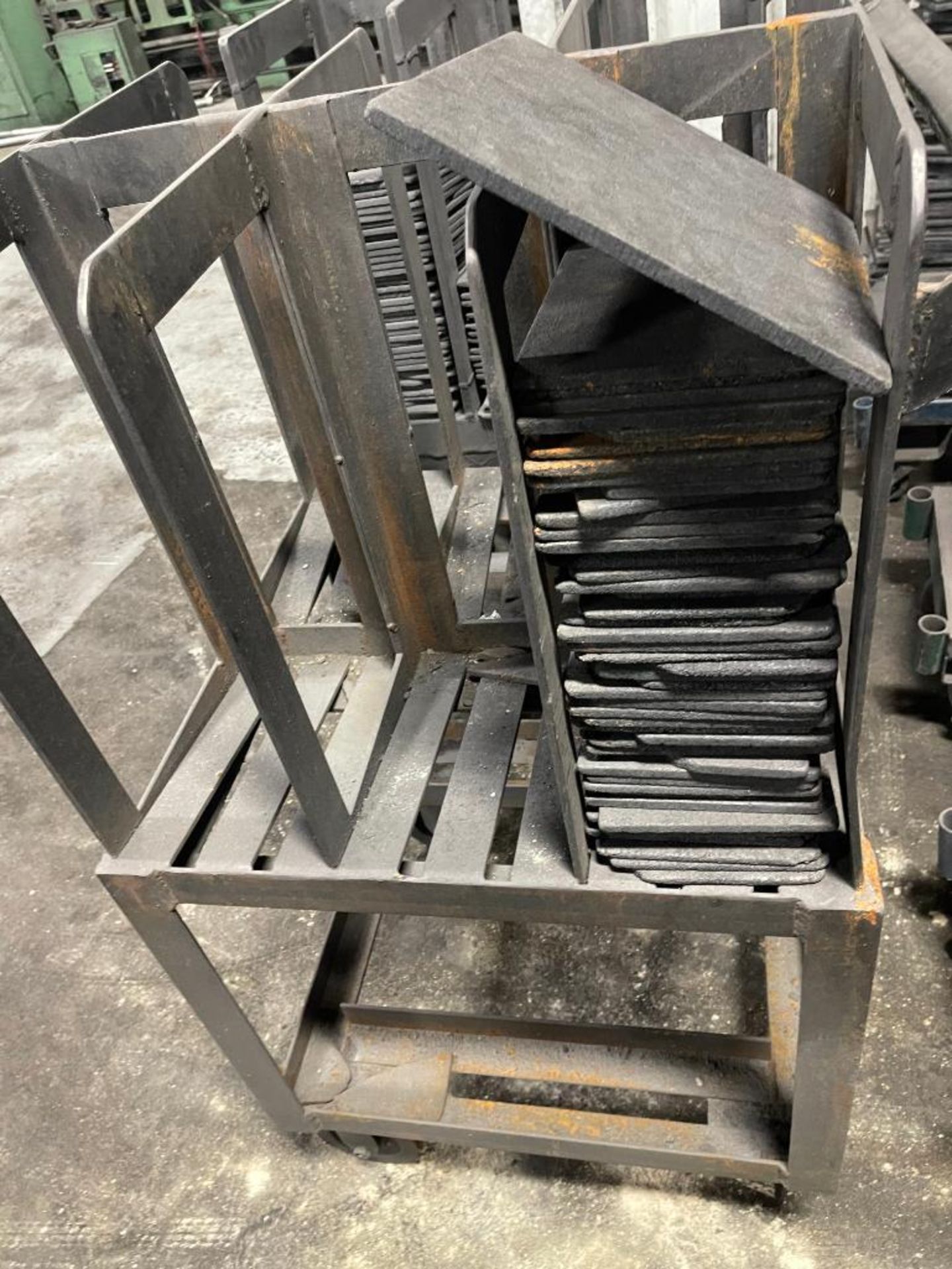 LOT: Carbon Plates & Plate Rack/Cart - Image 3 of 3