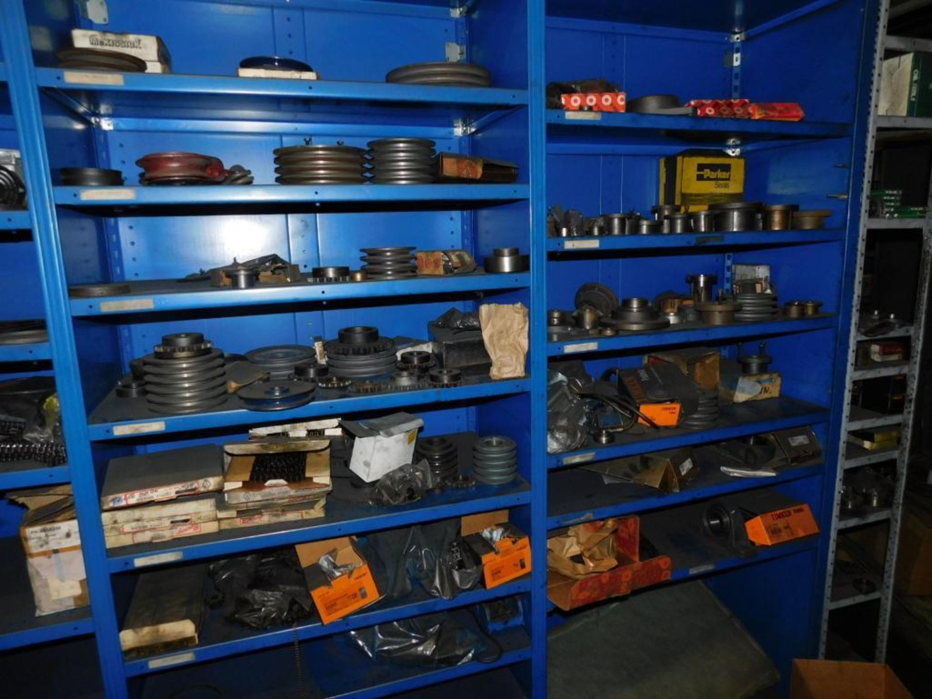 LOT: Contents of Upstairs Parts Department: Large Quantity Machine Parts, Electronics, Hardware, Bui - Image 24 of 33