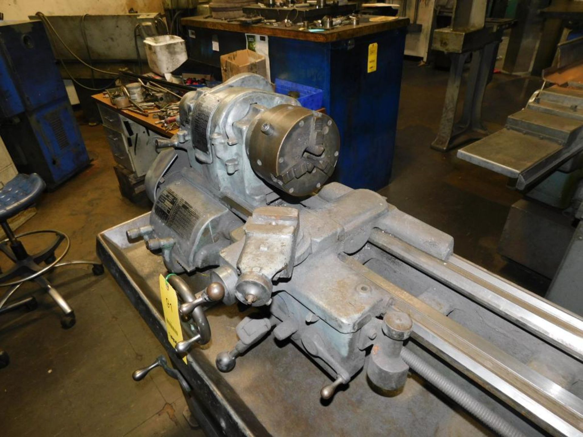 South Bend Lathe, 12" x 24", 6" 3-Jaw Chuck, Tailstock, S/N 20317R - Image 5 of 7