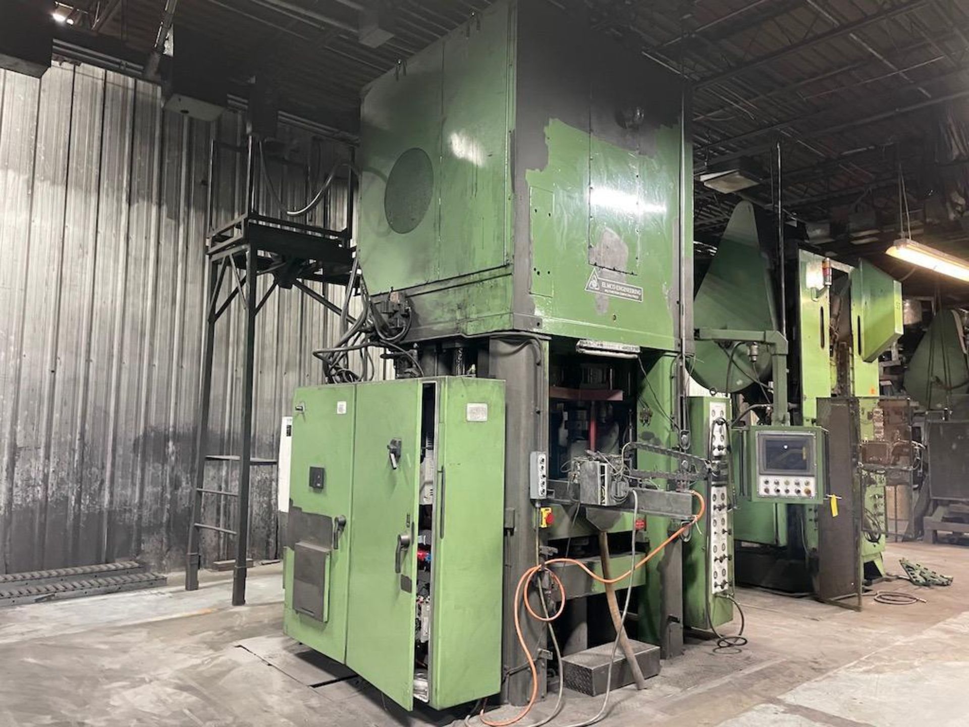 Cincinnati / Elmco 400 Ton Compacting Press, Model 400 El- 4.5, Using 500 Ton Components, 2 Platen L - Image 2 of 26