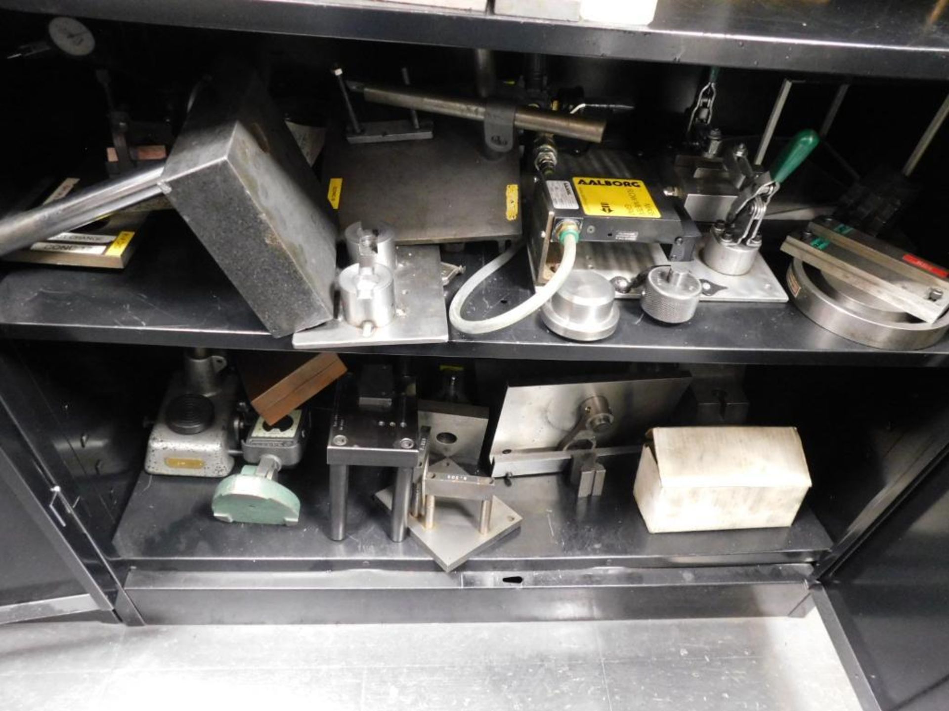 LOT: Cabinet w/Assorted Contents of Indicator Stands, Fixtures, etc. - Image 12 of 12